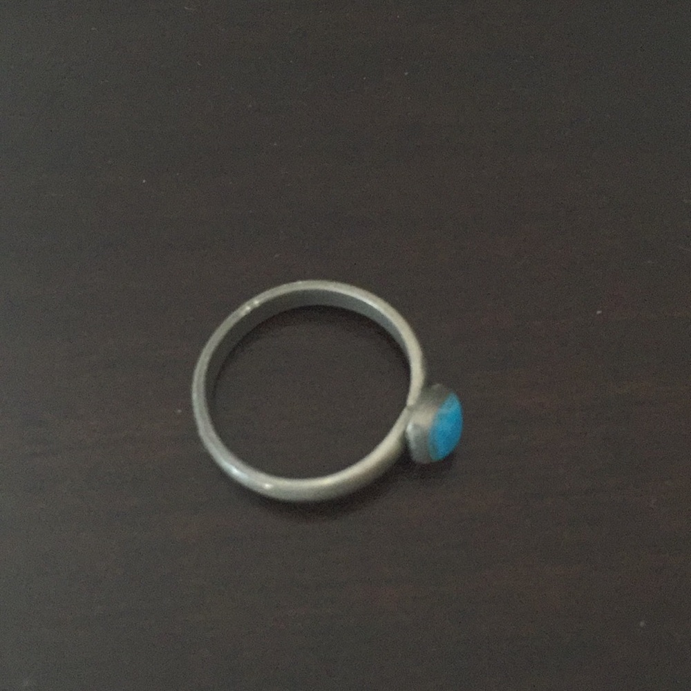 Triangular Turquoise Ring - image 2